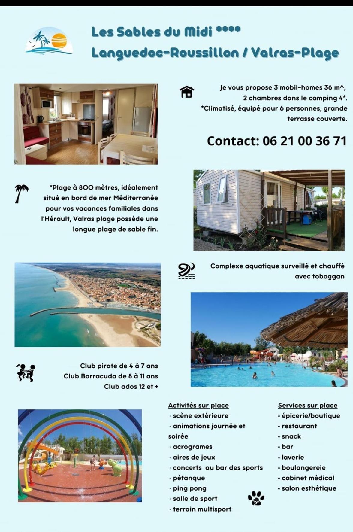 Hotel Les Sables Du Midi Valras-Plage Exteriér fotografie